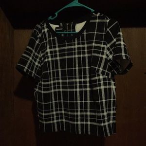 Drew shirt crop top
